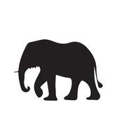 Elephant icons collection vector