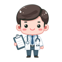 linda médico icono personaje png