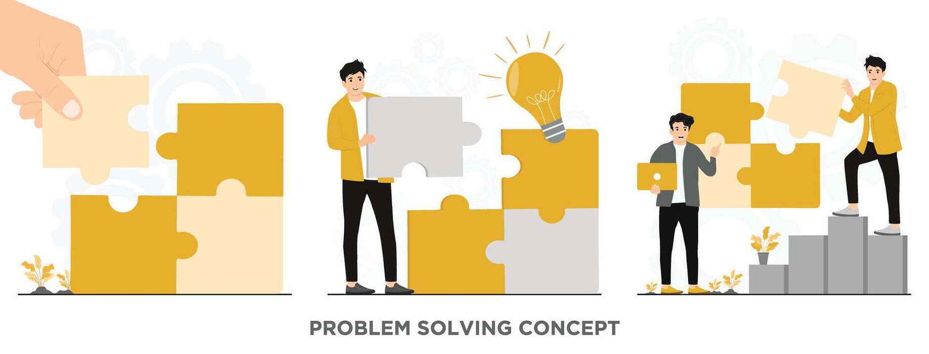 Problem Solving Logo Vector Art, Icons, and Graphics for Free Download