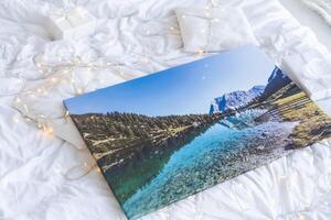 photo painting canvas as a gift for Christmas