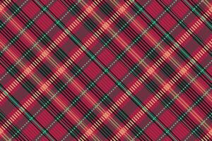 Tartan plaid pattern with texture. vector