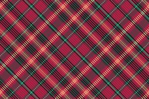 Tartan plaid pattern with texture. vector