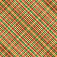 Tartan plaid pattern with texture. vector