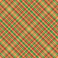 Tartan plaid pattern with texture. vector