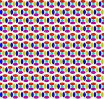 Abstract geometric texture in the form of multi-colored patterns on a white background vector