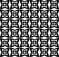 Floral seamless floral pattern in the form of black flowers on a white background vector