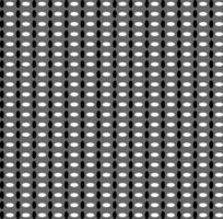 Monochrome texture in the form of a geometric pattern of ovals on a gray background vector