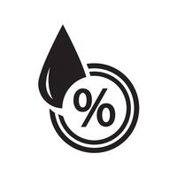 humidity icon illustration design template vector