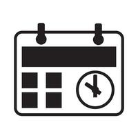 deadline icon illustration design template vector