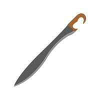 falcata espada icono ilustración diseño modelo vector