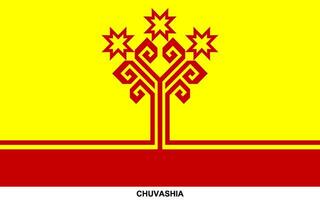 Flag of CHUVASHIA, CHUVASHIA national flag vector