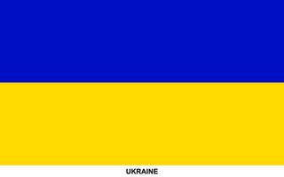 Flag of UKRAINE, UKRAINE national flag vector