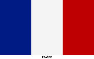 bandera de Francia, Francia nacional bandera vector