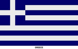 bandera de Grecia, Grecia nacional bandera vector