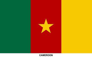 bandera de Camerún, Camerún nacional bandera vector