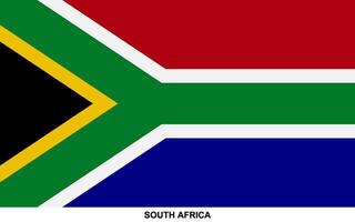 bandera de sur África, sur África nacional bandera vector