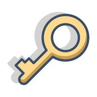 key icon design vector