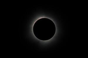 Total Solar Eclipse - Corona and Solar Flares, Totality photo