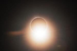 Total Solar Eclipse - Flare after Totality photo