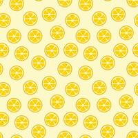 lemon seamless pattern cartoon collection vector