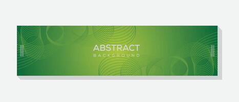 Abstract technology social media cover banner template, creative and modern layout vector