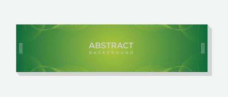 An abstract technology design for a social media cover banner template vector