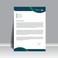 Creative letterhead minimal design template, for your project, editable design. vector