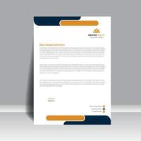 Creatively designed letterhead featuring imaginative color schemes. For your company. vector