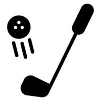 hit glyph icon vector