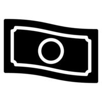 money glyph icon vector