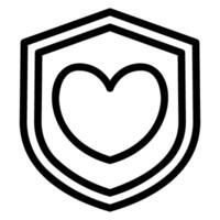 security line icon vector