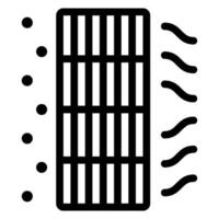 filter line icon vector