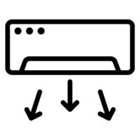 icono de línea de expansión vector