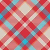 Tartan Seamless Pattern. Classic Plaid Tartan Flannel Shirt Tartan Patterns. Trendy Tiles for Wallpapers. vector