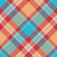 Tartan Seamless Pattern. Scottish Plaid, Traditional Scottish Woven Fabric. Lumberjack Shirt Flannel Textile. Pattern Tile Swatch Included. vector