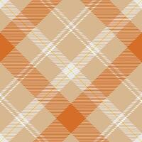 Tartan Seamless Pattern. Tartan Plaid Seamless Pattern. Seamless Tartan Illustration Set for Scarf, Blanket, Other Modern Spring Summer Autumn Winter Holiday Fabric Print. vector