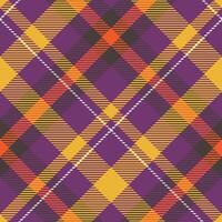 Tartan Seamless Pattern. Abstract Check Plaid Pattern Seamless Tartan Illustration Set for Scarf, Blanket, Other Modern Spring Summer Autumn Winter Holiday Fabric Print. vector