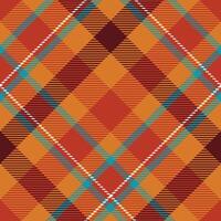 Tartan Seamless Pattern. Traditional Scottish Checkered Background. Traditional Scottish Woven Fabric. Lumberjack Shirt Flannel Textile. Pattern Tile Swatch Included. vector