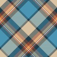 Plaid Pattern Seamless. Classic Scottish Tartan Design. Seamless Tartan Illustration Set for Scarf, Blanket, Other Modern Spring Summer Autumn Winter Holiday Fabric Print. vector