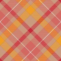 Plaid Pattern Seamless. Tartan Plaid Seamless Pattern. Seamless Tartan Illustration Set for Scarf, Blanket, Other Modern Spring Summer Autumn Winter Holiday Fabric Print. vector