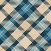 Plaid Pattern Seamless. Classic Scottish Tartan Design. Traditional Scottish Woven Fabric. Lumberjack Shirt Flannel Textile. Pattern Tile Swatch Included. vector