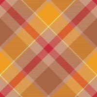 Plaid Pattern Seamless. Tartan Plaid Seamless Pattern. Traditional Scottish Woven Fabric. Lumberjack Shirt Flannel Textile. Pattern Tile Swatch Included. vector