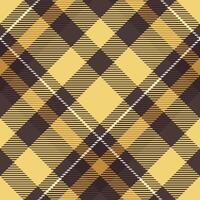 Plaid Pattern Seamless. Traditional Scottish Checkered Background. Flannel Shirt Tartan Patterns. Trendy Tiles for Wallpapers. vector