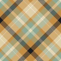 Plaid Patterns Seamless. Checkerboard Pattern Traditional Scottish Woven Fabric. Lumberjack Shirt Flannel Textile. Pattern Tile Swatch Included. vector