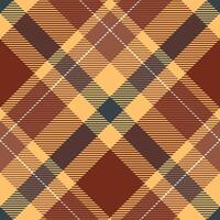 Plaid Patterns Seamless. Scottish Tartan Pattern Seamless Tartan Illustration Set for Scarf, Blanket, Other Modern Spring Summer Autumn Winter Holiday Fabric Print. vector