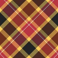 Plaid Patterns Seamless. Classic Scottish Tartan Design. Seamless Tartan Illustration Set for Scarf, Blanket, Other Modern Spring Summer Autumn Winter Holiday Fabric Print. vector