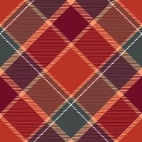 Scottish Tartan Pattern. Checker Pattern Seamless Tartan Illustration Set for Scarf, Blanket, Other Modern Spring Summer Autumn Winter Holiday Fabric Print. vector