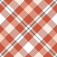 Tartan Pattern Seamless. Pastel Classic Plaid Tartan Traditional Pastel Scottish Woven Fabric. Lumberjack Shirt Flannel Textile. Pattern Tile Swatch Included. vector