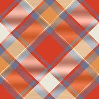 Scottish Tartan Seamless Pattern. Plaids Pattern Seamless Seamless Tartan Illustration Set for Scarf, Blanket, Other Modern Spring Summer Autumn Winter Holiday Fabric Print. vector