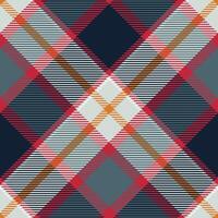 Scottish Tartan Seamless Pattern. Checkerboard Pattern Traditional Scottish Woven Fabric. Lumberjack Shirt Flannel Textile. Pattern Tile Swatch Included. vector